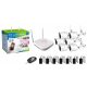 Amiko WiFi Kit 6900 - 6 kamerás WiFi videórendszer rögzítővel