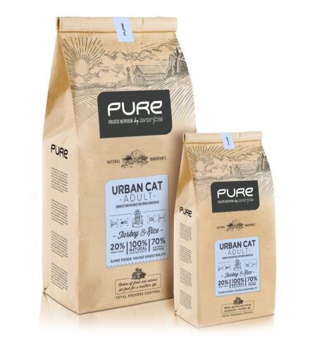 Pure Városi Macskáknak eledel felnőtt macskák részére 2kg