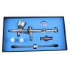 Modellező airbrush festékszóró készlet 3 fúvókával és gyorscsatlakozóval 0.2, 0.3, 0.5 mm Technic HS-80KT