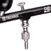 Modellező mini airbrush festékszóró 0,3 mm-es fúvókával Technic B-130 Double Action Black mini