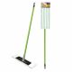 Lapos mikroszálas mop padló tisztításához + 120cm-es nyél  AZUR - YORK - CLEAN HOUSE