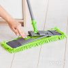 Mikroszálas lapos MOP hosszú szálakkal és 120cm-es teleszkópos nyéllel SALSA - YORK - CLEAN HOUSE