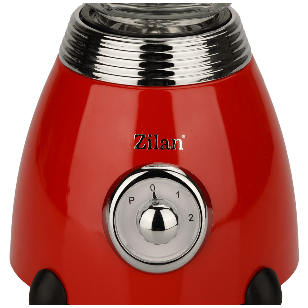 Zilan ZLN7057 Retro turmixgép - 500W - piros termék 2. képe