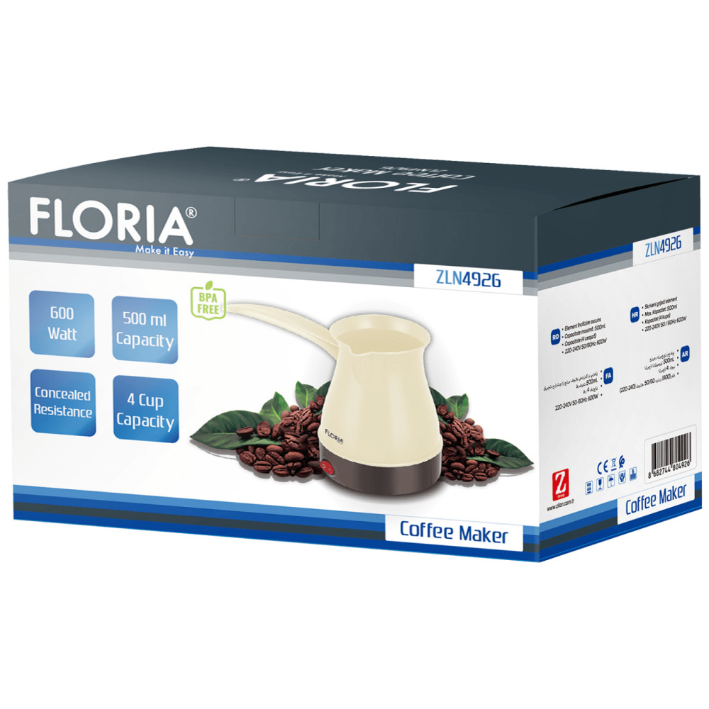 Floria Kávéfőző, 600W - ZLN4926 termék 2. képe