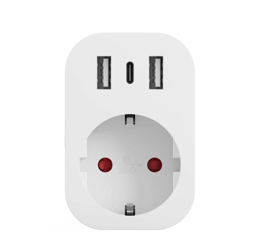 Tesla Smart Plug SP300 3 USB okos konnektor akciós termékkép 1