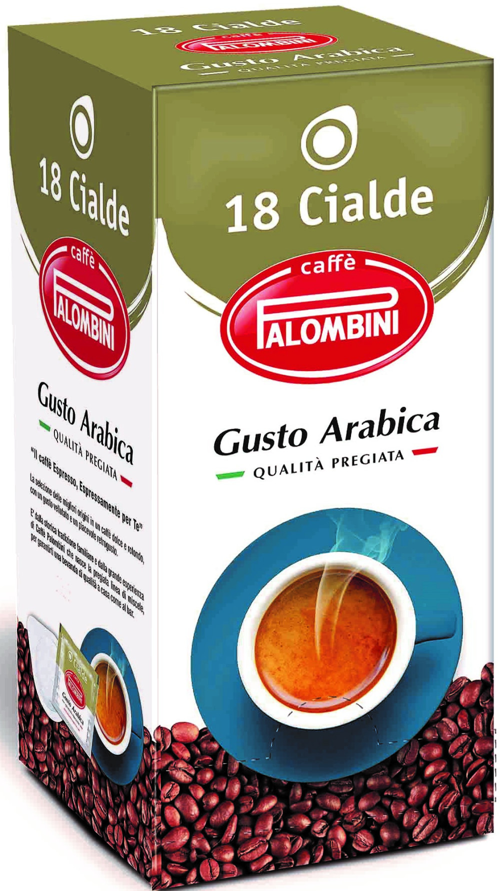 PALOMBINI GUSTO ARABICA Filteres Kávé 18db-os akciós termékkép 1