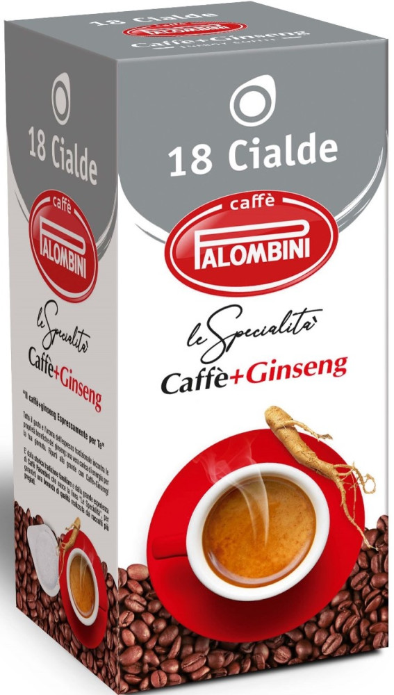 PALOMBINI CAFFè+GINSENG Filteres Kávé 18db-os akciós termékkép 1