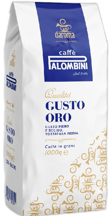 PALOMBINI GUSTO ORO Szemes kávé 1kg akciós termékkép 1